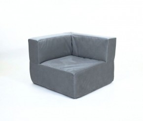 Кресло-угловое-модуль бескаркасное Тетрис 30 (Серый) в Нягани - nyagan.mebel-74.com | фото