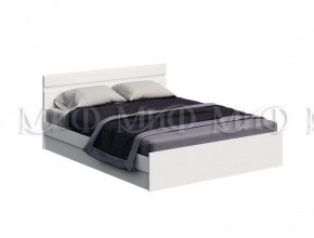 НЭНСИ NEW Кровать 1,4 м (Белый глянец холодный/Белый) в Нягани - nyagan.mebel-74.com | фото