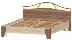 ВЕРОНА Кровать 1600 с основанием (ясень шимо комб.) в Нягани - nyagan.mebel-74.com | фото