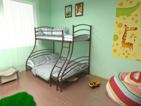 Кровать 2-х ярусная Глория 1200*1900 (МилСон) в Нягани - nyagan.mebel-74.com | фото