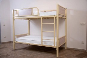 Кровать 2-х ярусная "Лео" (900*1900) *без вставок ЛДСП в Нягани - nyagan.mebel-74.com | фото
