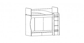 Кровать Бемби МДФ (фасад 3D) в Нягани - nyagan.mebel-74.com | фото