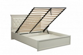 Кровать двойная 40.12-03 (ш.1600) "Эльмира" с подъемным механизмом (белый) в Нягани - nyagan.mebel-74.com | фото