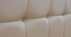 Кровать двойная Хлоя 160 + ортопед + ПМ + дно (арт. Пегасо капучино к/з (бежево-коричневый)) в Нягани - nyagan.mebel-74.com | фото