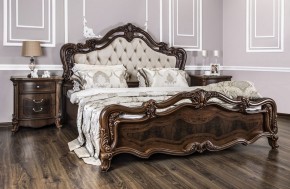 Кровать двуспальная Илона с мягким изголовьем (1800) караваджо в Нягани - nyagan.mebel-74.com | фото