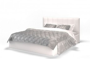 Кровать Элен 1400 + основание (Vega white) белый в Нягани - nyagan.mebel-74.com | фото