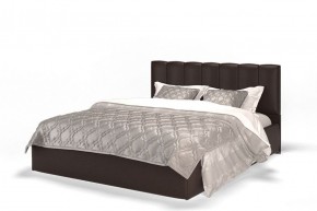 Кровать Элен 1600 + основание с ПМ (Лесмо brown) коричневый в Нягани - nyagan.mebel-74.com | фото
