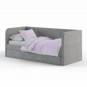 Кровать ERICA DOUBLE интерьерная в ткани рогожка Moderno в Нягани - nyagan.mebel-74.com | фото