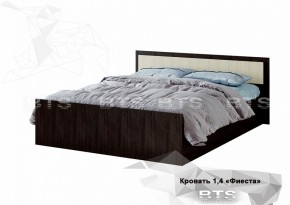 Кровать Фиеста 1400 LIGHT + Проложки LIGHT 1400 ДСП (Венге/Лоредо) в Нягани - nyagan.mebel-74.com | фото