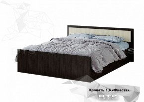 Кровать Фиеста 1600 LIGHT + Проложки LIGHT 1600 ДСП (Венге/Лоредо) в Нягани - nyagan.mebel-74.com | фото
