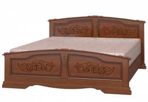ЕЛЕНА Кровать из массива 1200 (Орех) в Нягани - nyagan.mebel-74.com | фото