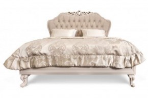 Кровать Мокко 1800 с мягким изголовьем + основание (бежевый) в Нягани - nyagan.mebel-74.com | фото