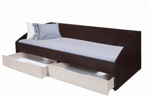 Кровать одинарная "Фея - 3" симметричная New (2000Х900) венге/вудлайн кремовый в Нягани - nyagan.mebel-74.com | фото