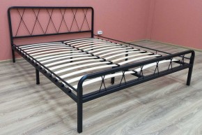 Кровать "Клэр" КМД18 Черная (1600*2000) (ножки-черные) в Нягани - nyagan.mebel-74.com | фото