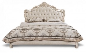 Кровать с мягким изголовьем "Патрисия" с основанием (1800) крем в Нягани - nyagan.mebel-74.com | фото