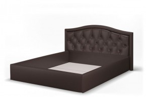 Кровать Стелла 1200*2000 NEO 10 (темно-коричневый) в Нягани - nyagan.mebel-74.com | фото