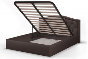 Кровать Стелла 1600*2000 NEO 10 (темно-коричневый) в Нягани - nyagan.mebel-74.com | фото