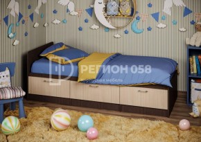 Кровать Юниор-5 ЛДСП в Нягани - nyagan.mebel-74.com | фото