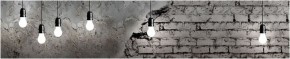 Кухонный фартук с тиснением «бетон» матовый KMB 020 (3000) в Нягани - nyagan.mebel-74.com | фото