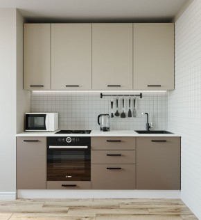 Кухонный гарнитур Латте 2200 (Стол. 26мм) в Нягани - nyagan.mebel-74.com | фото