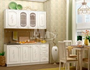 ЛИЗА-2 Кухонный гарнитур 1,7 Белый глянец холодный в Нягани - nyagan.mebel-74.com | фото
