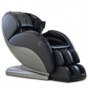 Массажное кресло PS6500 черно-серебряное в Нягани - nyagan.mebel-74.com | фото