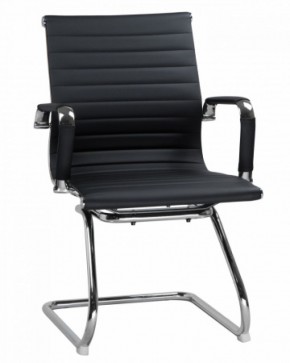 Офисное кресло для посетителей LMR-102N Черный в Нягани - nyagan.mebel-74.com | фото