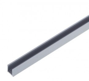 Планка торцевая "П" 4 мм для стеновой панели (алюминий) в Нягани - nyagan.mebel-74.com | фото