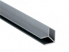 Планка угловая "W" 6 мм для стеновой панели (алюминий) в Нягани - nyagan.mebel-74.com | фото