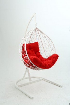 Подвесное кресло Бароло (белый/красный) в Нягани - nyagan.mebel-74.com | фото