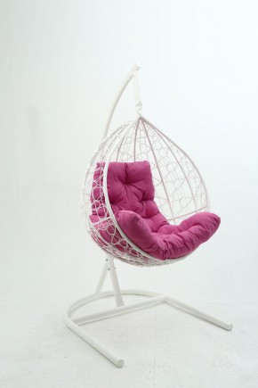 Подвесное кресло Бароло (белый/розовый) в Нягани - nyagan.mebel-74.com | фото