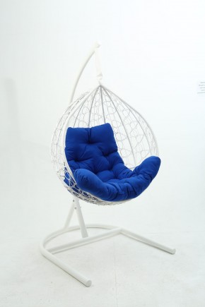 Подвесное кресло Бароло (белый/синий) в Нягани - nyagan.mebel-74.com | фото