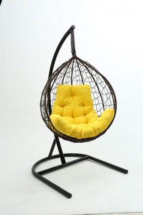 Подвесное кресло Бароло (коричневый/желтый) в Нягани - nyagan.mebel-74.com | фото