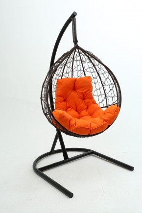 Подвесное кресло Бароло (коричневый/оранжевый) в Нягани - nyagan.mebel-74.com | фото