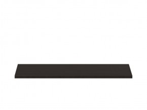 Полка ОРИОН для шкафа широкая, цвет Дуб Венге в Нягани - nyagan.mebel-74.com | фото