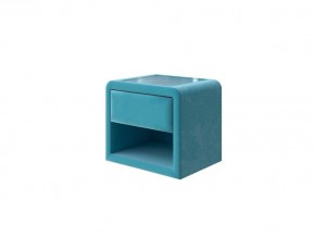 PROxSON Тумба Cube (Ткань: Велюр Shaggy Azure) 52x41 в Нягани - nyagan.mebel-74.com | фото