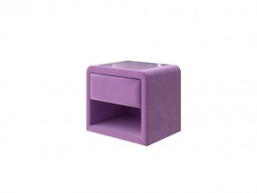 PROxSON Тумба Cube (Ткань: Велюр Shaggy Lilac) 52x41 в Нягани - nyagan.mebel-74.com | фото