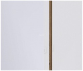 Шкаф 3х дверный с зеркалом Веста СБ-2258 (Дуб Бунратти/Белый глянец) в Нягани - nyagan.mebel-74.com | фото