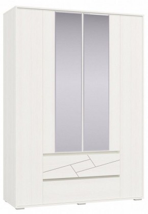 Шкаф 4-х дверный с ящиками АДЕЛИНА (4-4833рам.б) в Нягани - nyagan.mebel-74.com | фото