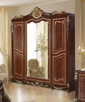 Шкаф 4-х дверный с зеркалами (19.144) Джоконда в Нягани - nyagan.mebel-74.com | фото