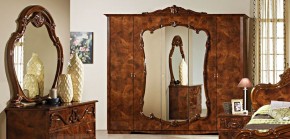 Шкаф 5-и дверный с зеркалами (20.145) Тициана (орех) в Нягани - nyagan.mebel-74.com | фото