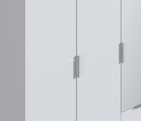 Шкаф 5-ти дверный Николь СБ-2594/1 (Белый) в Нягани - nyagan.mebel-74.com | фото