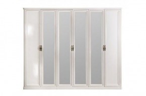 Шкаф 6-ти ств (2+2+2) с зеркалами Натали (комплект) в Нягани - nyagan.mebel-74.com | фото