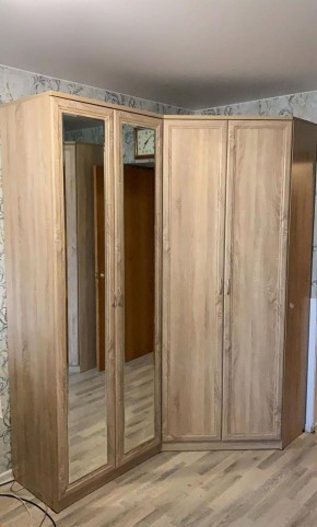 Шкаф для белья со штангой и полками арт.101 в Нягани - nyagan.mebel-74.com | фото