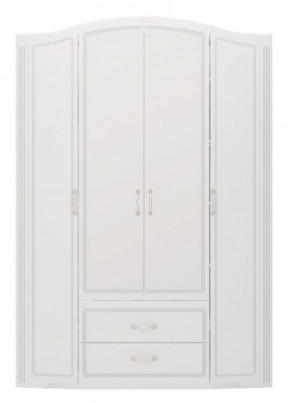 Шкаф для одежды 4-х дв.с ящиками Виктория 2  с зеркалами в Нягани - nyagan.mebel-74.com | фото