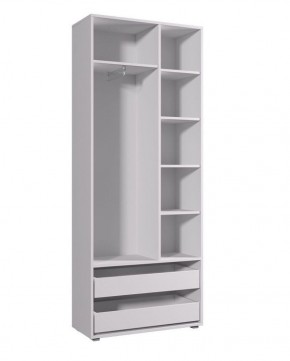 Шкаф ДМ 800 с 2-мя ящиками (белый) в Нягани - nyagan.mebel-74.com | фото