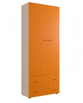 Шкаф ДМ 800 с 2-мя ящиками (оранж) в Нягани - nyagan.mebel-74.com | фото
