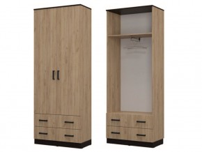 Шкаф «ЛОФТ» для одежды с 2-я ящиками в Нягани - nyagan.mebel-74.com | фото
