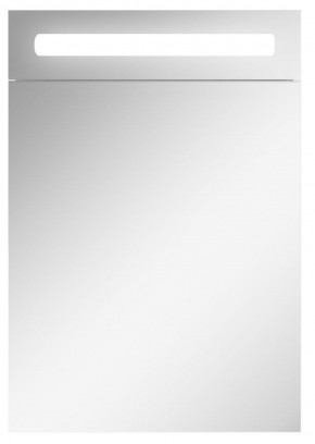 Шкаф-зеркало Аврора 50 левый с подсветкой LED Домино (DV8001HZ) в Нягани - nyagan.mebel-74.com | фото