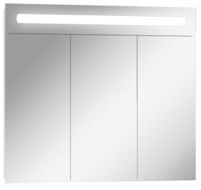 Шкаф-зеркало Аврора 80 с подсветкой LED Домино (DV8009HZ) в Нягани - nyagan.mebel-74.com | фото